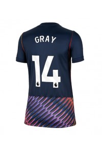 Tottenham Hotspur Archie Gray #14 Fotballdrakt Borte Klær Dame 2026-27 Korte ermer